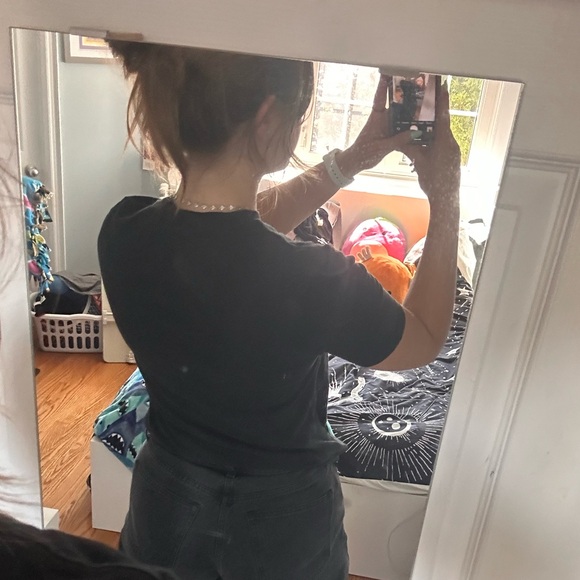 Adidas Plain Black Shirt - Picture 2 of 5